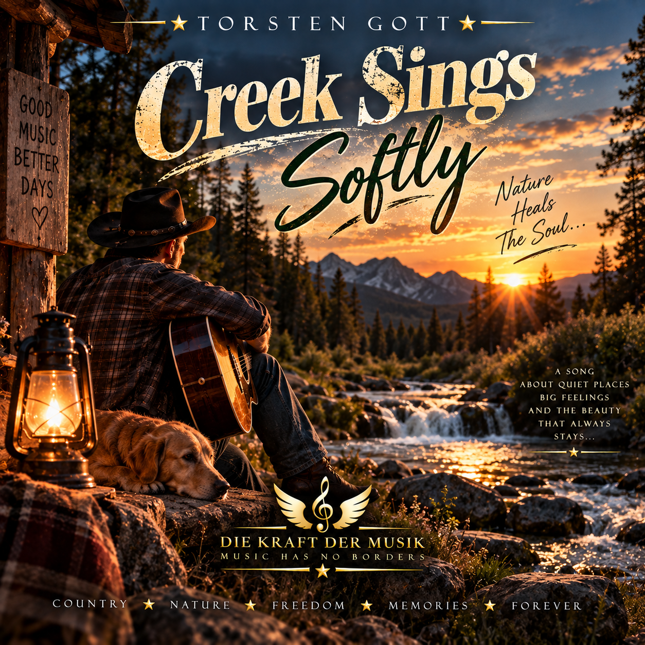 Creek Sings Softly