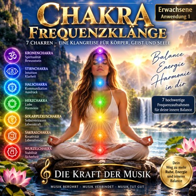 Chakra Frequenzklänge – Erwachsene · Anwendung 1