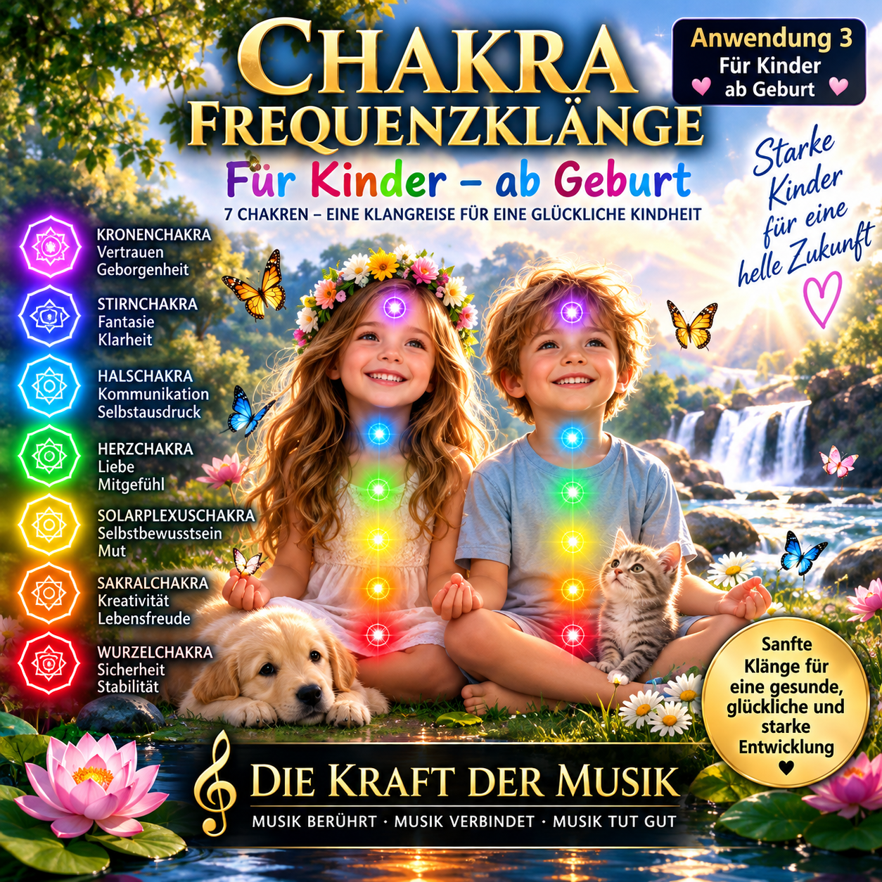 Chakra Frequenzklänge – Für Kinder · ab Geburt