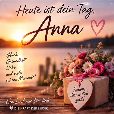 Beispielcover Heute ist dein Tag, Anna