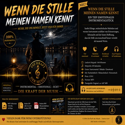 Wenn die Stille meinen Namen kennt